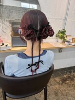 サイ(sai) 『甘すぎない大人可愛いツインカチモリ』☆塩崎