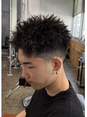ピンパーマスパイキーショート