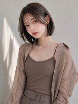 ソルナ 西宮(SOLUNA)&nbsp;忙しいママの秋モカグレージュボブ