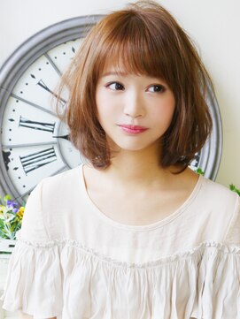 ヘア ジュレ ドゥ(hair jurer deux) 【ヘアジュレドゥ 花井】 愛されゆるボブクリアミディ☆