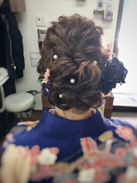 ヘアー クリエイション アミー あびこ店(Hair Creation ami) ★卒業式袴着付け&ヘアセット★
