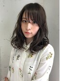 学生限定　直毛で大きめのパーマがとれやす子の為のエアウェーブ