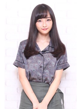 カットウェルズ ラブコオリヤマ 郡山店(Cut Well's Love Koriyama) 黒髪ロングスタイル　　ウェルズ郡山店