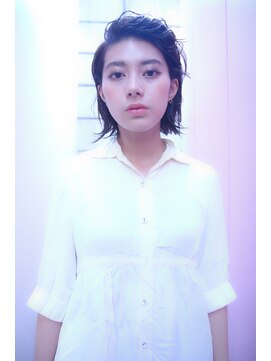 ブーケ(BOUQUET) 大人モードショート　前下がりミニマムボブ小顔アップバング