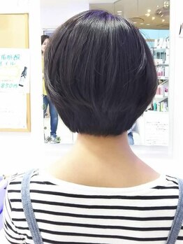 モア アヴァンセの写真/再現性◎カットだけでまとまりのあるヘアになるのは、モアスタイリストの巧みなカット技術がなせる技☆