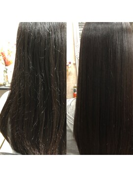 リコ ヘアー(rico-hair) 縮毛矯正＋髪質改善