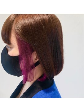 アース コアフュールボーテ ふじみ野店(EARTH coiffure beaute) インナーカラー