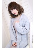 【ヌケ感ゆるふわパーマ×フリンジウェーブカール】の秘密♪