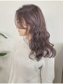 【ALIUS 池袋 小川】ロング×スモーク×ラベンダーグレージュ