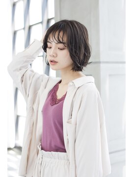 トティア 元町三宮(Totia) 【Totia元町・三宮】春パーマ×外ハネボブ×ミントベージュ