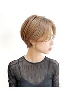ラナ 渋谷(Lana) 【Gigi渋谷l】前髪がポイント韓国ラベンダーカラーショートボブ