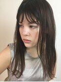 【CREAR大井町】暗髪ナチュラル小顔スタイル