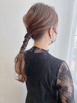 ツイギー 千舟店(TWiGGY)&nbsp;リボン巻きポニーテール