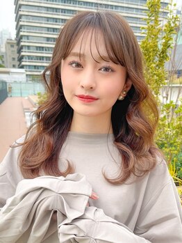 ユーレルム オット(U-REALM otto)の写真/スタイル人気ランキング上位の“韓国風くびれヘア”で周りと差が付く女性らしいトレンドヘアをご提供[韓国]