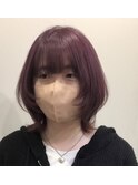【富山市/nico】マッシュウルフ/ラベンダーピンク