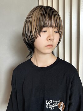 ニジュウサンド(23°) ウルフカット