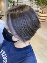 フレア ヘア サロン(FLEAR hair salon)&nbsp;デザインハイライト　白髪ぼかし