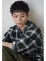 ロミーオム 本厚木(ROMMY. Homme)&nbsp;刈り上げツーブロック王道マッシュショートビジネスメンズヘア