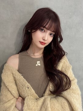 ルアナ 梅田店(Luana) 【 MIRAI 】韓国風ヨシンモリ × ボルドーカラー