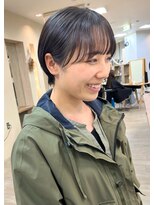 ソソ(soso)&nbsp;【soso 伊勢田】丸みショート【横浜/ブリーチ】