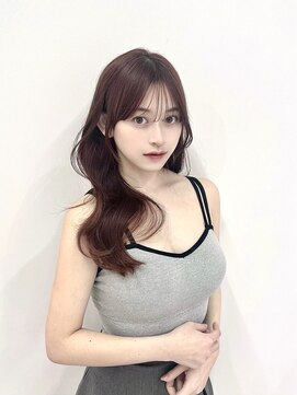 アディション 新宿(ADITION) 韓国レイヤーカット/ピンクベージュ