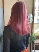 ドゥーア 代官山(Door) #ワンレン#ピンク#ピンクバイオレット#チェリーカラー