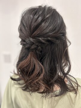 アイ(ai) ハーフアップ