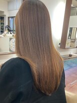 オブジェ ナチュレ(OBJE’T nature)&nbsp;丸みロング/ブラウンベージュ