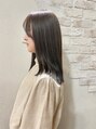 エルサフィロ ヨドヤバシ(el zafiro yodoyabashi) 髪質改善トリートメントをmixしたベージュカラー