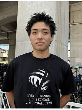 ノイセカンド 経堂(noi 2nd.) スパイキーショート×ピンパーマ