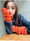 ACE 横浜　ストレートヘア×ウザバング