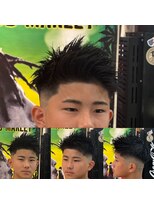 サンアンドマーリィズバーバー 駅前店(SON&MARLEY'S BAR BER)&nbsp;ジェットモヒカン/フェード/スキンフェード