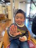 【幼児、小学生以下限定】　キッズカット30分※シャンプーなし　￥4070→￥3300