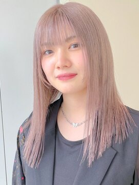 ユーリ(JUURI) ホワイトベージュ/ブリーチカラー/ハイトーンカラー/