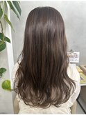 透明感カラー◎ミルクティーベージュ