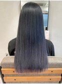 グラデーションカラーブルー×アッシュパープル＊デザインカラー