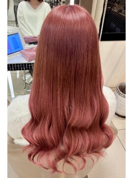 スタイル 横浜(STYLE) ハイトーン/ブリーチ１回/ケアブリーチ/ダブルカラー/ピンク