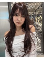 ミルクヘアー(MILK HAIR)&nbsp;韓国ヘア　大人っぽさUP♪ラフレイヤー×ブラウングレージュ