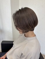 ハーツ(Heart's) 白髪ぼかしハイライト大人ショート　30代40代50代