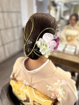 着付けヘアセット専門店 ウィズ(With) シニヨンアップスタイル