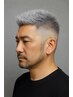 【ホワイトカラー】男前カット+ブリーチ2回以上+ファッションカラー　￥24000