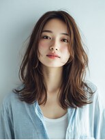 ニスル 町田店(NISURU)&nbsp;似合わせカット/大人ガーリー/ダークアッシュ/着物/町田/町田駅