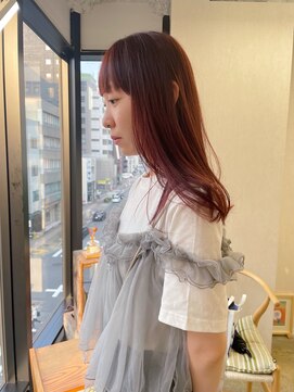 キジ(kiji) ブリーチなしカラー/前髪〔久屋大通/久屋/丸の内/栄/伏見/高岳〕