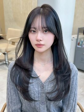 ユニ 原宿(uni) #124/ホワイトグレージュ/デジタルパーマ/チェリーブラウン/原宿