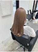 ブリーチ　トリートメント　ミルクティーベージュ