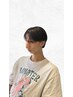 【全員使える】【イチオシ】カット＋曲がる縮毛矯正　￥14,300