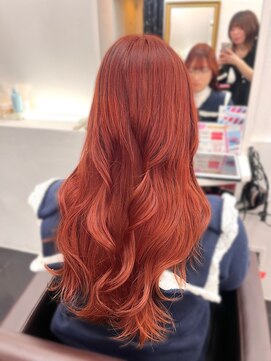 オールウェイズ(Always) ブリーチなしWカラー◎ローズオレンジ