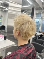 エイト 立川店(EIGHT)&nbsp;☆スパイキーショート×ホワイトベージュ☆