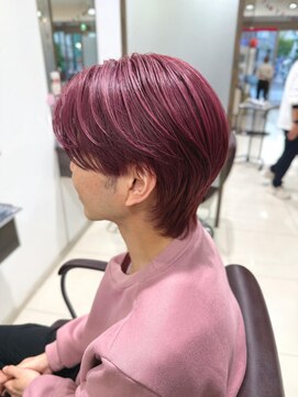 クロップ エス 茅ヶ崎本店(crop es) ピンクバーガンディ