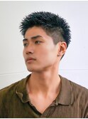 アーミーショート坊主フェード